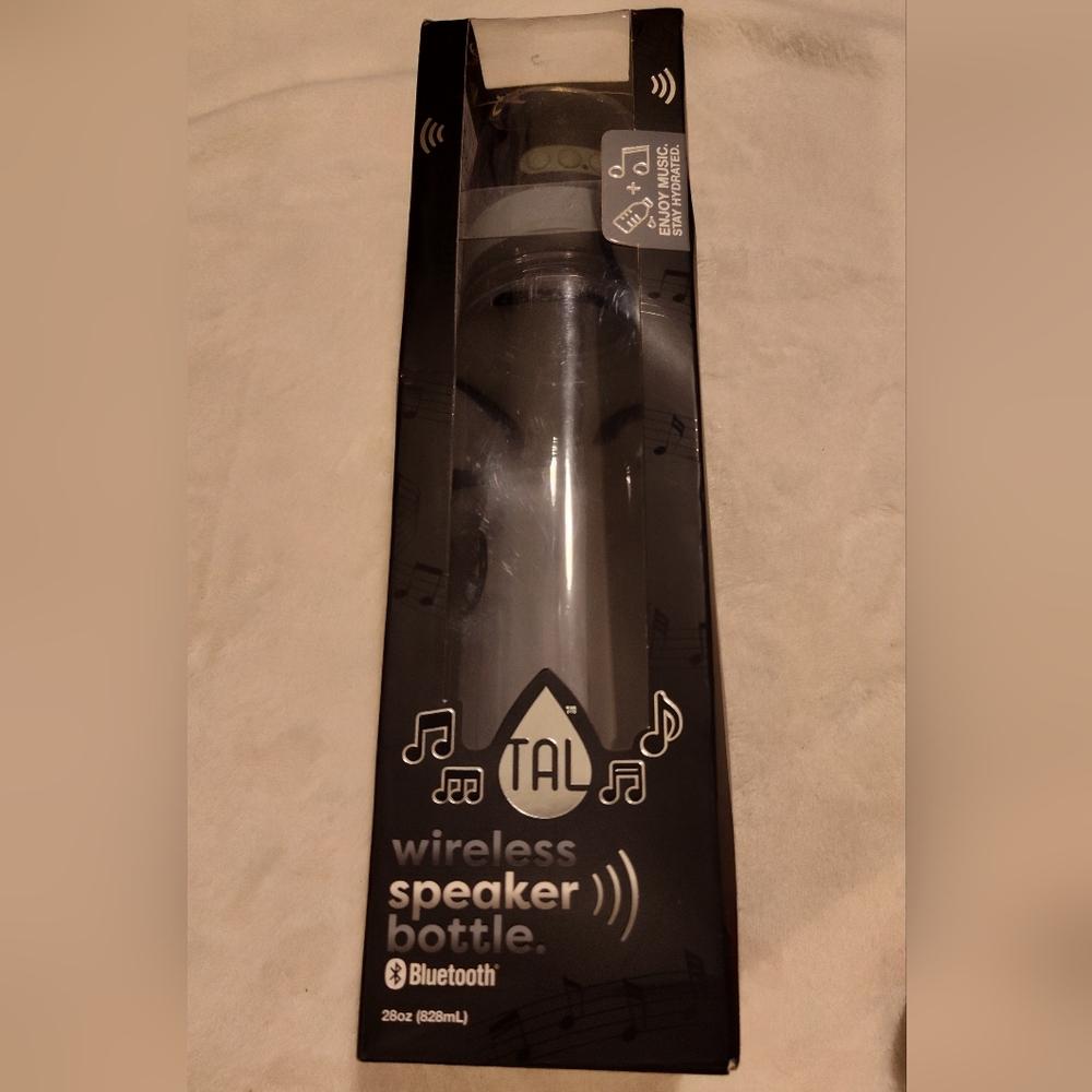 TAL Wireless Speaker Bottle - Black